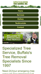 Mobile Screenshot of buffalotreeremovalservice.com